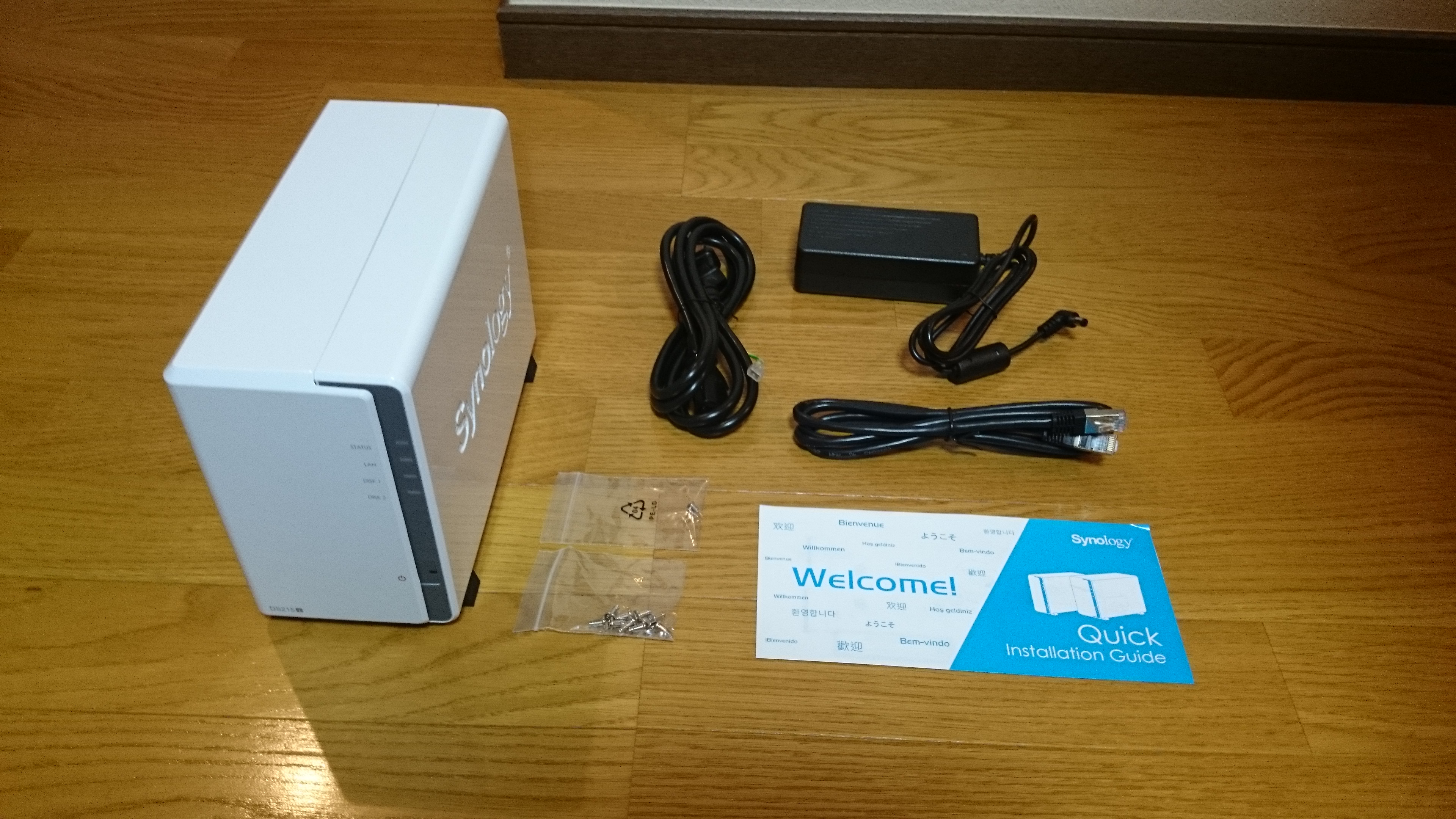 Synology DISK STATION DS215j 購入